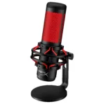 HyperX QuadCast – USB Microphone (Black-Red) – Red Lighting