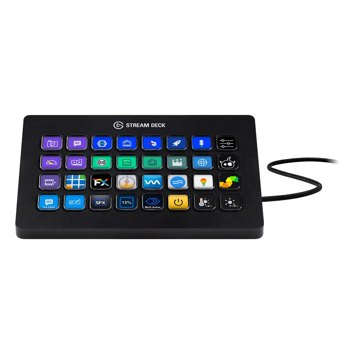 Elgato Stream Deck XL Klaviatūra Elgato Stream Deck XL (10GAT9901)