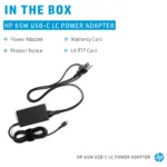HP 65W USB-C LC Power Adapter power adapter/inverter