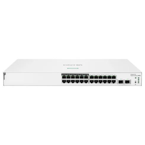 HPE Aruba Networking Networking Instant On Switch 24p Gigabit CL4 PoE 2p SFP 195W 1830