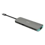 i-tec Metal C31NANODOCKLANPD laptop dock/port replicator