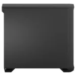 Fractal Design Torrent korpusas, šoninis vaizdas su atidarytomis durelėmis