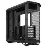 Fractal Design Torrent korpusas, šoninis vaizdas su atidarytu šonu