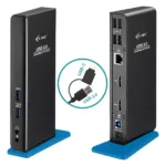 i-tec U3DUALHDMIDOCK laptop dock/port replicator