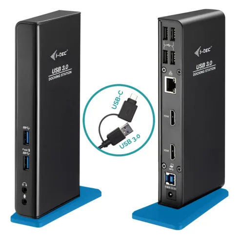 i-tec U3DUALHDMIDOCK laptop dock/port replicator