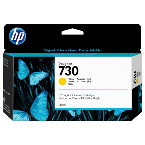 Spausdinimo galvutė HP 730 130-ml Yellow DesignJet Ink (P2V64A)