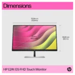 HP E24t G5 FHD Touch Monitor computer monitor