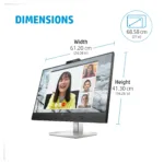 HP E-Series E27m G4 QHD USB-C Conferencing Monitor computer monitor