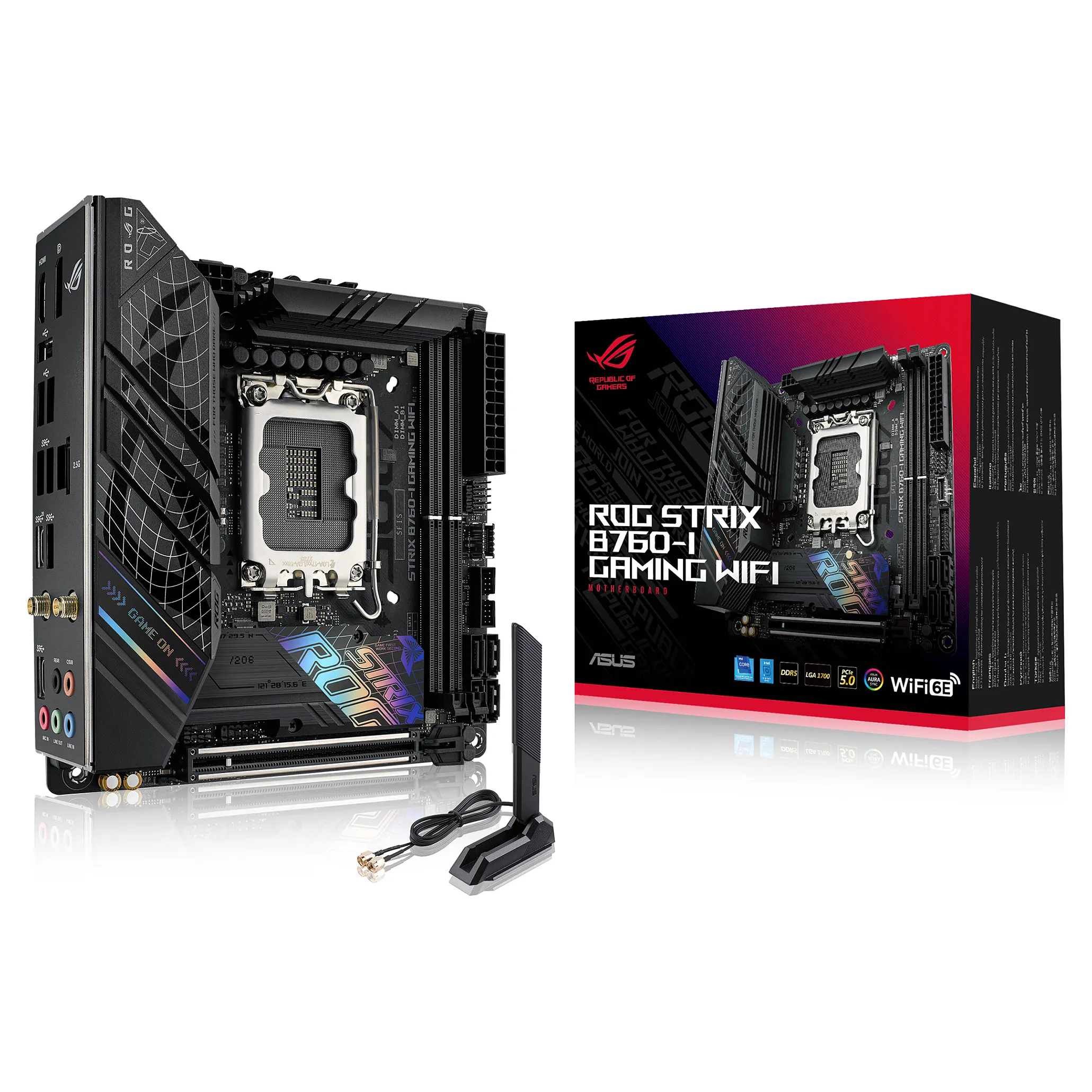 ASUS ROG STRIX B760-I GAMING WIFI ASUS ROG STRIX B760-I GAMING WIFI