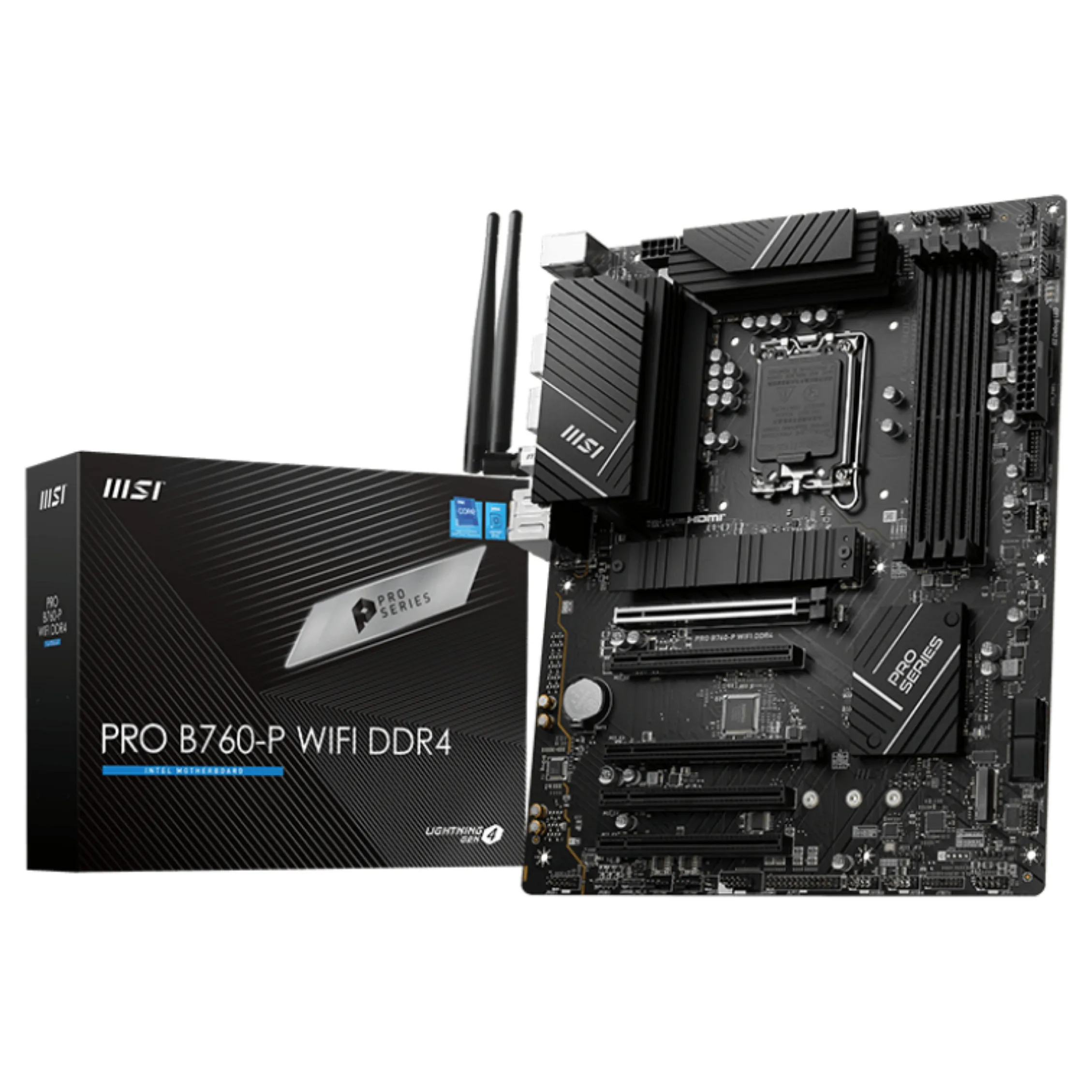 MSI PRO B760-P WIFI DDR4 motherboard MSI PRO B760-P WIFI DDR4 motherboard