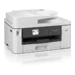 Brother MFC-J5345DW spausdintuvas, šoninis vaizdas su valdymo panele