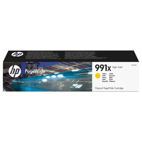 Rašalo kasetė HP 991X High Yield (M0J98AE), geltonos spalvos