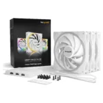 Korpuso aušintuvas be quiet! Light Wings White, 140mm PWM high-speed Triple-Pack (BL103), vaizdas 5