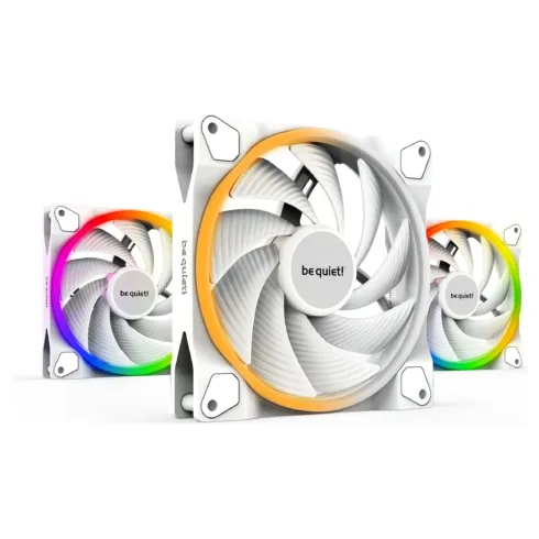 Korpuso aušintuvas be quiet! Light Wings White, 140mm PWM high-speed Triple-Pack (BL103)