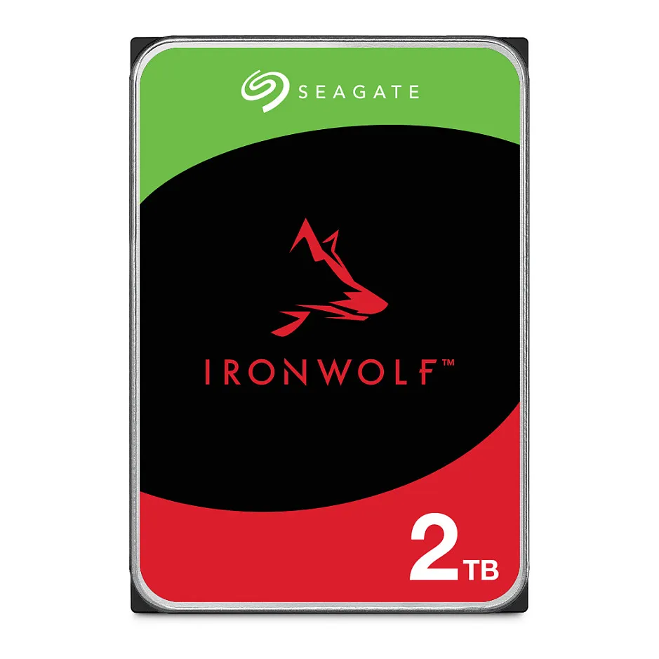 Seagate IronWolf ST2000VN003 internal hard drive Seagate IronWolf ST2000VN003, 2 TB, 5400 RPM