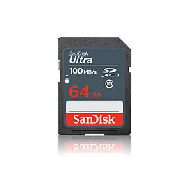 SanDisk Ultra Atminties kortelė SanDisk Ultra (SDSDUNR-064G-GN3IN)