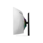 Monitorius Samsung G95SC, šoninis vaizdas su USB hub