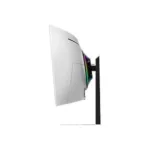 Monitorius Samsung G95SC, šoninis vaizdas su USB prievadais