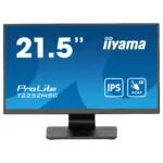 Monitorius iiyama ProLite T2252MSC-B2, šoninis vaizdas su jutikliniu ekranu