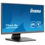 Monitorius iiyama ProLite T2252MSC-B2, šoninis vaizdas su jutikliniu ekranu