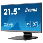 Monitorius iiyama ProLite T2252MSC-B2, šoninis vaizdas su jutikliniu ekranu