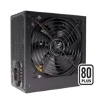Xilence XP650R6.2 maitinimo blokas, šoninis vaizdas su laidų išdėstymu