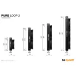 Procesoriaus aušintuvas be quiet! Pure Loop 2, 240mm (BW017), vaizdas 7