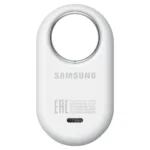 Samsung Galaxy SmartTag2, baltas, matmenys 28.8 mm x 52.4 mm