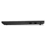 Lenovo V15 G4 AMN, vaizdas iš šono su atidarytu ekranu