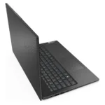 Lenovo V15 G4 AMN, vaizdas iš šono su atidarytu ekranu