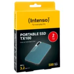 Intenso Lesen/Schreiben bis zu 500 MB/s/2TB