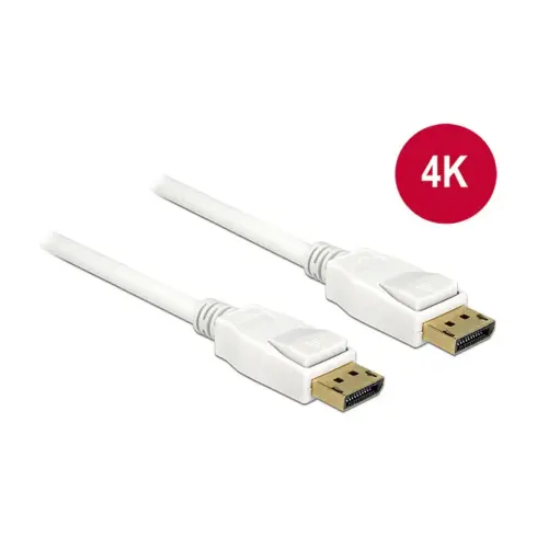 Vaizdo laidas ar adapteris DeLOCK 3m, 2xDisplayPort (84878)