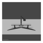 Neomounts DS75S-950BL2 monitor mount / stand