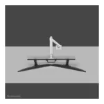 Neomounts DS75S-950WH2 monitor mount / stand