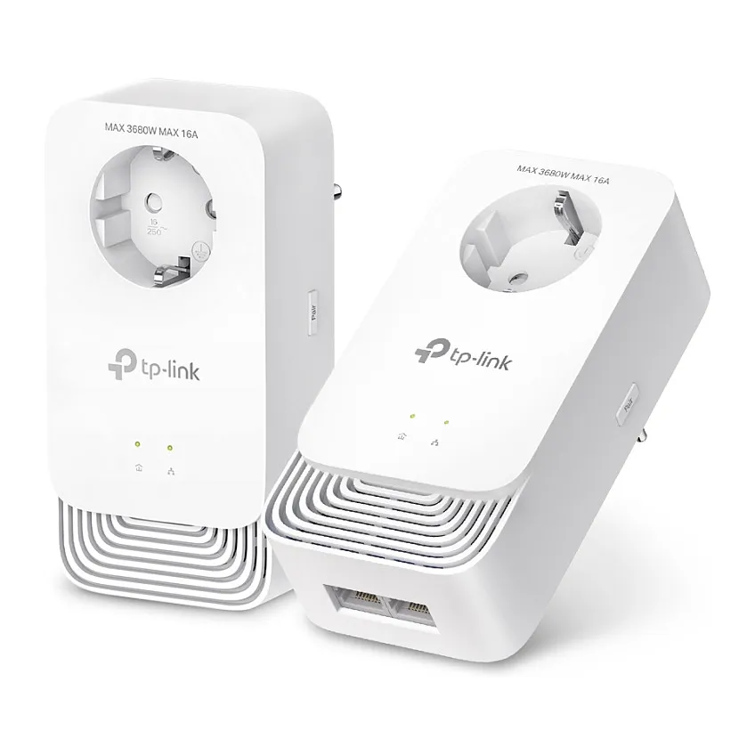 TP-Link PG2400P KIT PowerLine network adapter PowerLine adapteris TP-Link PG2400P KIT