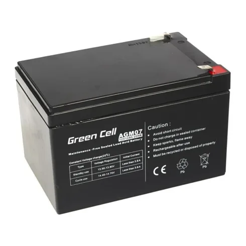 Green Cell AGM Battery 12V 12Ah - Batterie - 12.000 mAh