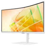 Monitorius Samsung S65TC, matomas iš šono su reguliuojamu aukščiu