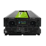 Green Cell Przetwornica napicia PowerInverter LCD 24 V 3000W/60000W Przetwornica samochodowa z wywietlaczem - czysty sinus power adapter/inverter