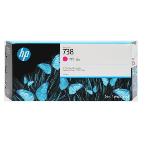 Spausdinimo galvutė HP 738 300-ml Magenta DesignJet Ink (676M7A)
