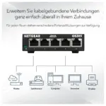 Komutatorius NETGEAR GS305 (GS305-300PES), vaizdas 4