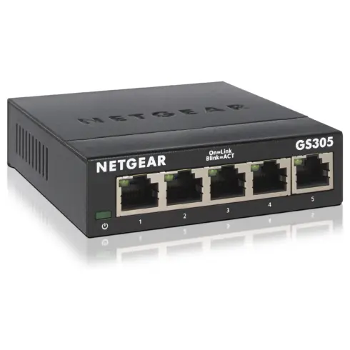 Komutatorius NETGEAR GS305 (GS305-300PES)