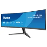 Monitorius iiyama G-MASTER 45"LCD Curved Bus. UWQHD (XCB4594DQSN-B1), vaizdas 3
