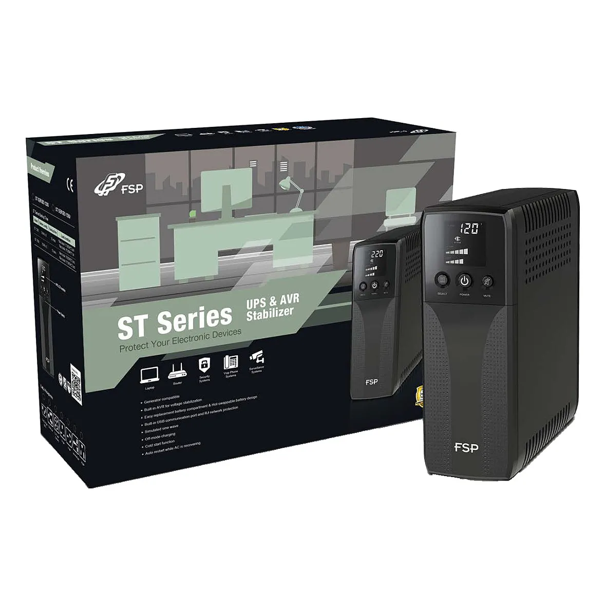 FSP ST 1200 uninterruptible power supply (UPS) FSP ST 1200 uninterruptible power supply (UPS)