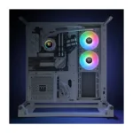 Thermaltake TH240 V2 ARGB, skaidrus vandens aušintuvo korpusas su apšvietimu