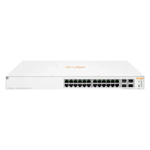 HPE Aruba Networking Instant On 1930 24G su 370W PoE ir 4 SFP prievadais