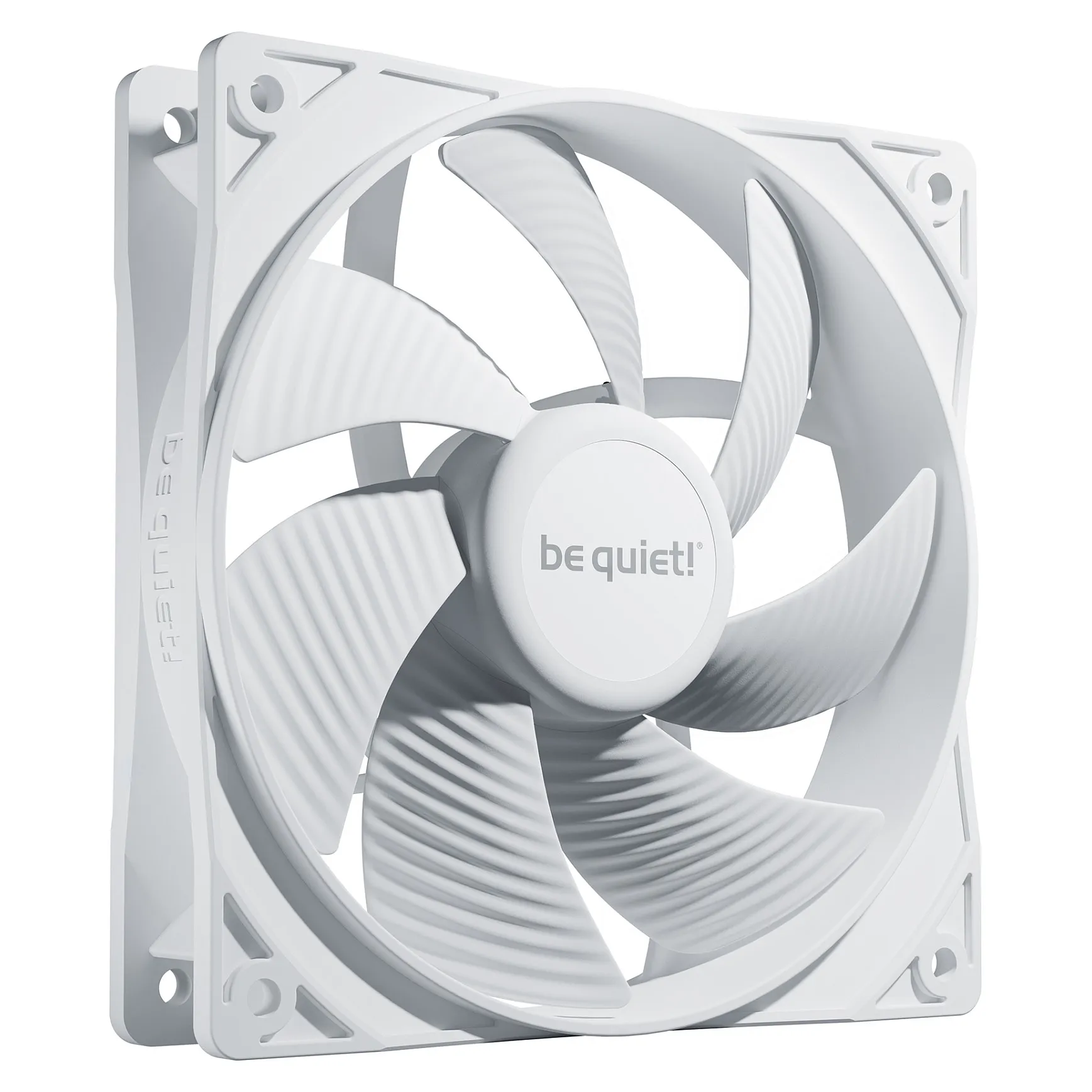 be quiet! Pure Wings 3 120mm PWM White Korpuso aušintuvas be quiet! Pure Wings 3 120mm PWM (BL110), baltos spalvos
