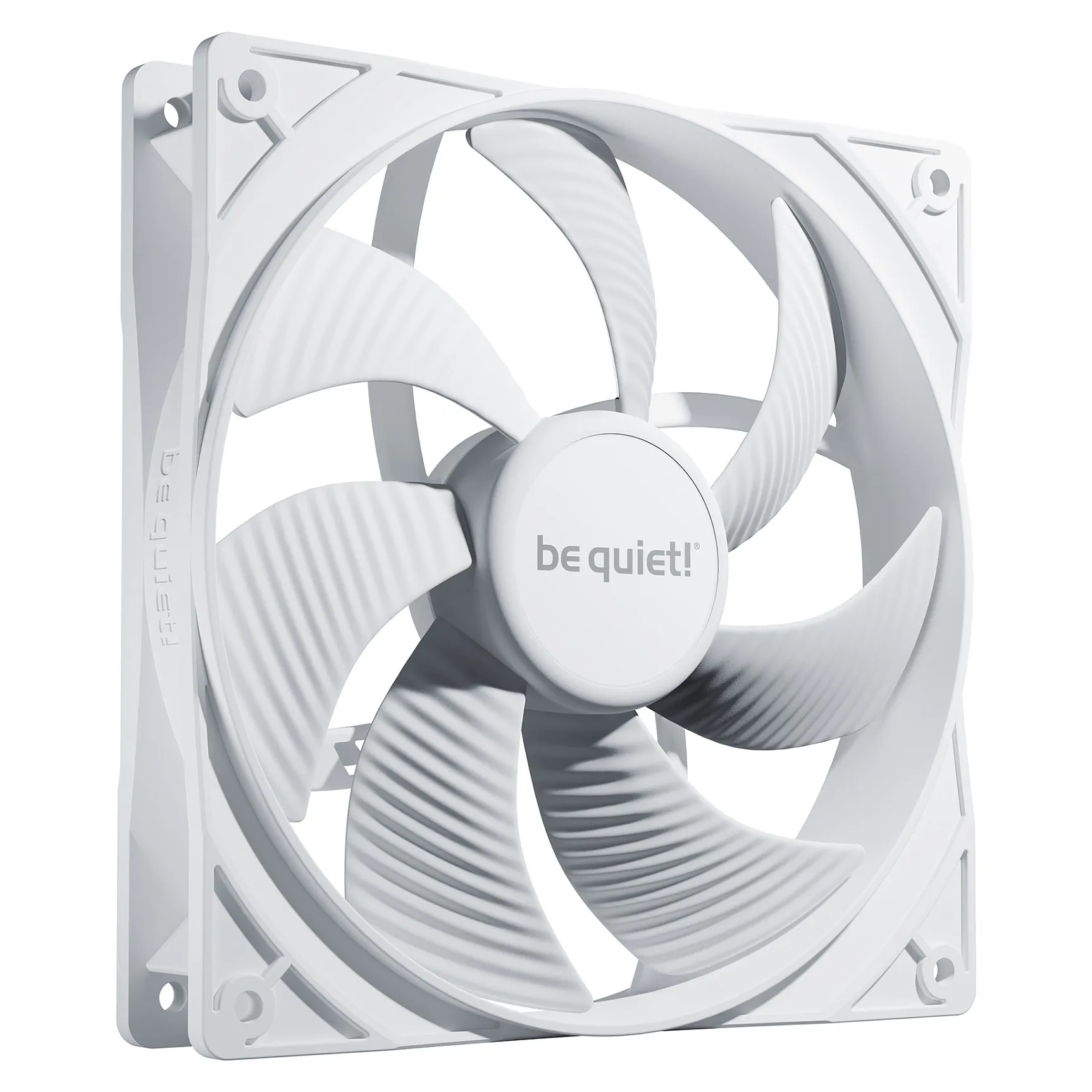 be quiet! Pure Wings 3 140mm PWM White Korpuso aušintuvas be quiet! Pure Wings 3 140mm PWM (BL112), baltos spalvos