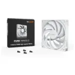 Korpuso aušintuvas be quiet! Pure Wings 3 140mm PWM high-speed (BL113), baltos spalvos, vaizdas 3