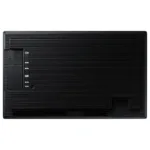 Samsung QB24C, šoninis vaizdas su ekrano jungtimis ir Wi-Fi