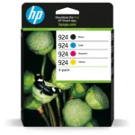 Rašalo kasetė HP 924 4-Pack CMYK(4) (6C3Z1NE)